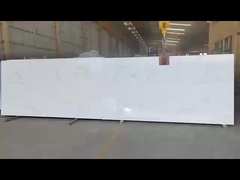 3 cm Espessura Quartz Branco Mesas de Quartz Engenharia