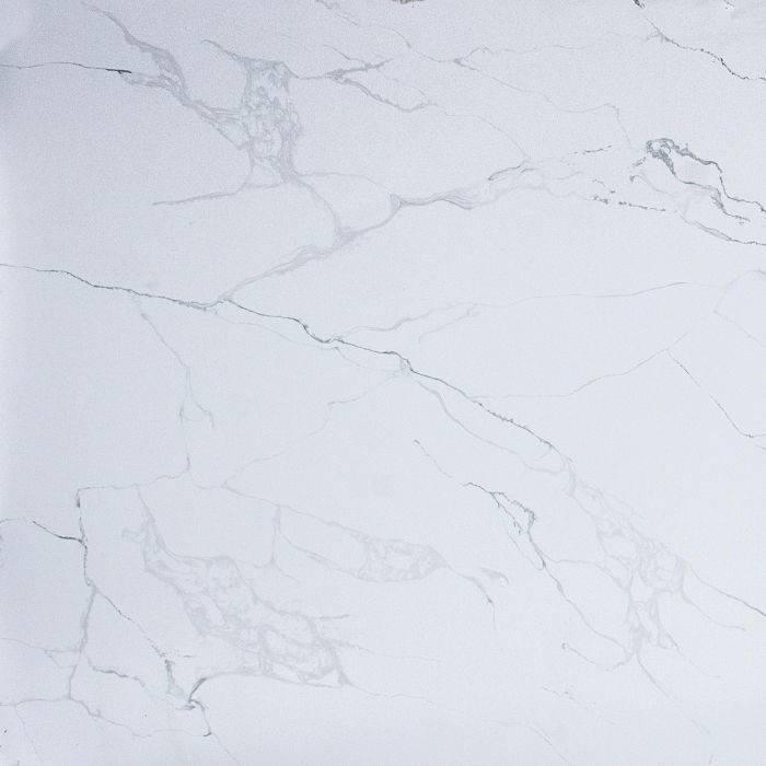 Quartz de laje Resistente à corrosão por ácidos e álcalis Quartz de calacatta branco
