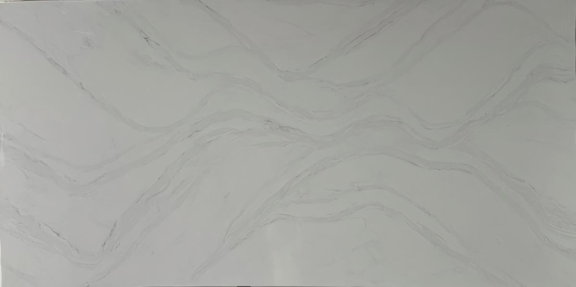 OLB7082 Quartz Branco Superfície Passerby Série Fabricante Quartz comercial Superfície subversivo preço eco-friendliness