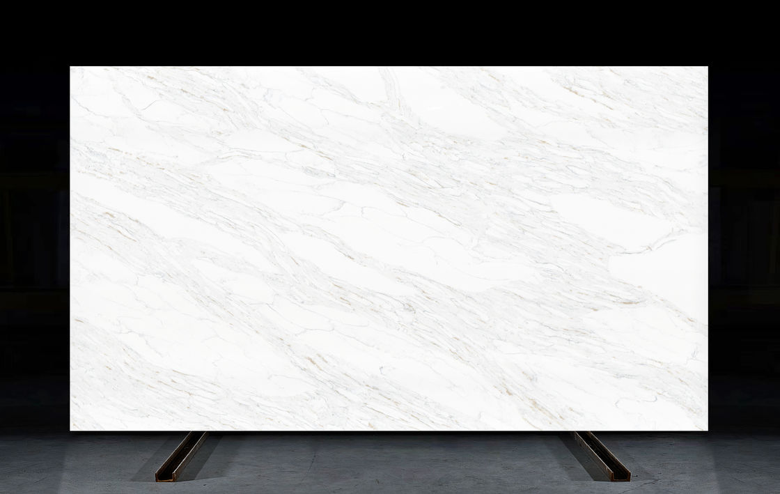 OLK7537 Pedra Natural Estilo Bulgari Detalhes de Textura Rica Preferido por Atacadistas e Empreiteiros de Pedra de Quartzo